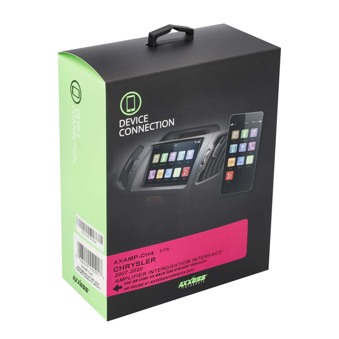 Axxess AXAMP-CH4 Amplifier Integration Interface For Select Chrysler 2007-2020