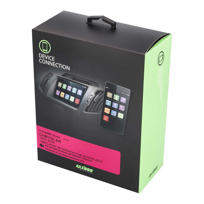 Axxess AXAMP-CH4 Amplifier Integration Interface For Select Chrysler 2007-2020