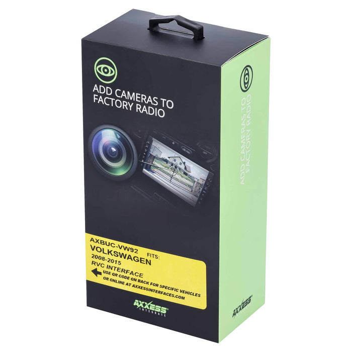 Axxess AXBUC-VW92 Backup Camera Retention Interface for Volkswagen 2008-2015 Vehicles