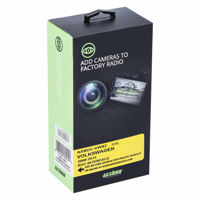 Axxess AXBUC-VW92 Backup Camera Retention Interface for Volkswagen 2008-2015 Vehicles