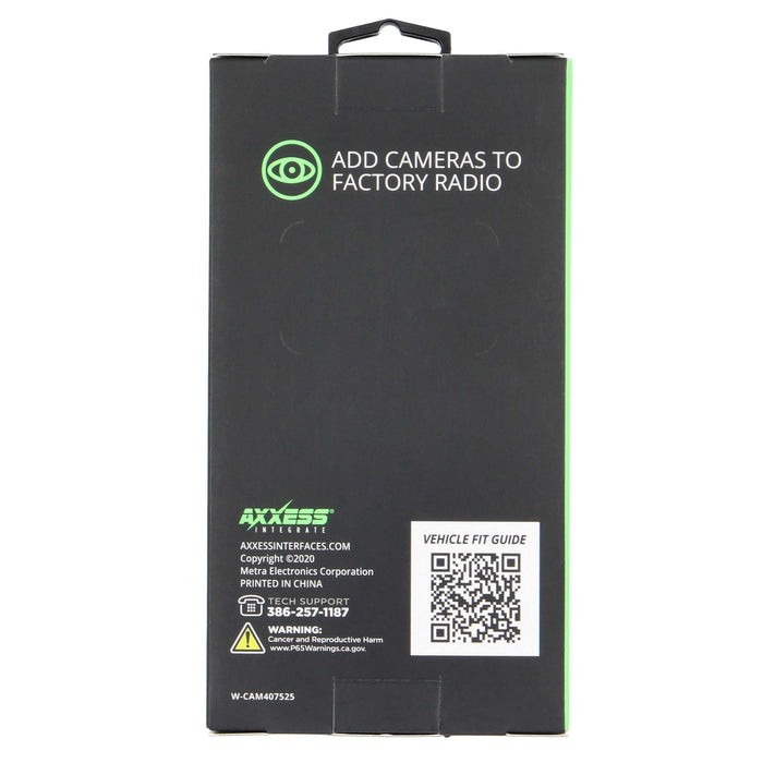 Axxess AXBUC-VW92 Backup Camera Retention Interface for Volkswagen 2008-2015 Vehicles