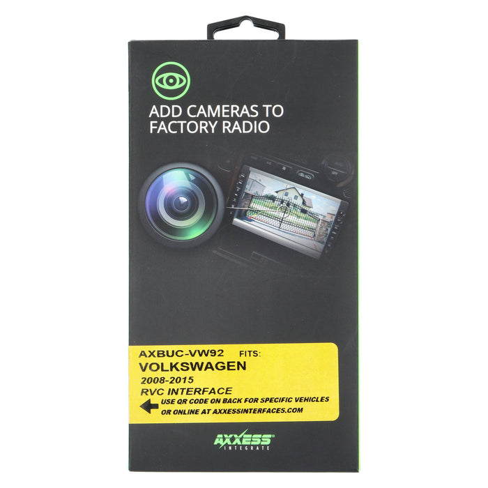 Axxess AXBUC-VW92 Backup Camera Retention Interface for Volkswagen 2008-2015 Vehicles