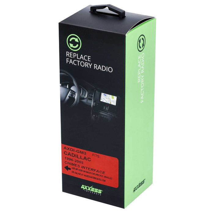 Axxess AXDI-GM3 Radio Replace Interface w/Chime Retention for select Cadillac 1996-2005