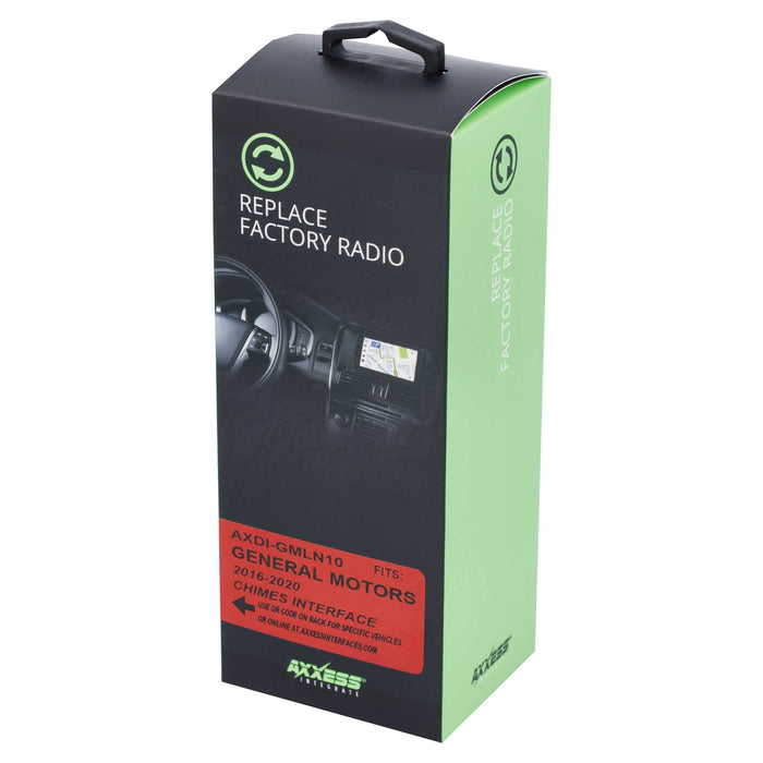 Axxess AXDI-GMLN10 Radio Replacement Interface w/Chime Retention for Select GM 2016-2020
