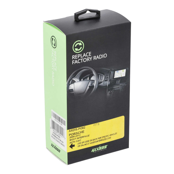 Axxess AXDIS-PO62 Radio Replacement Interface w/ SWC for Porsche 2009-2012 Vehicles