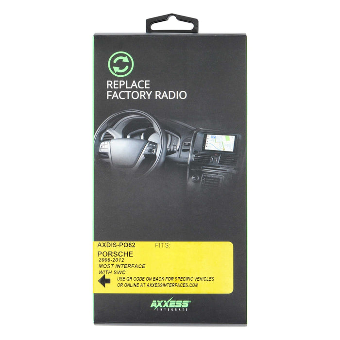 Axxess AXDIS-PO62 Radio Replacement Interface w/ SWC for Porsche 2009-2012 Vehicles