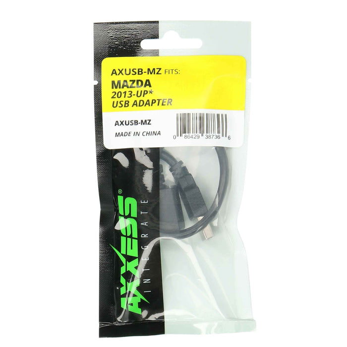 Axxess AXUSB-MZ USB Adapter Cable 12 Inch for select Mazda 2013-Up Vehicles
