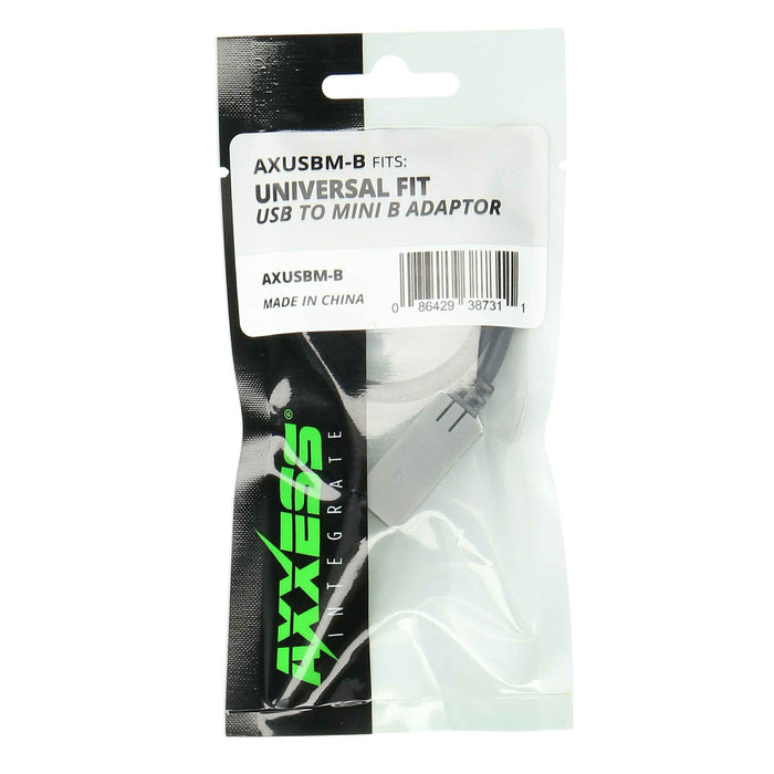 Metra AXUSBM-B USB to Mini B Adapter Cable 12 Inch for select GM/Buick 2010-Up Vehicles