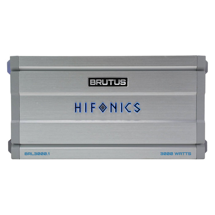 Hifonics BRUTUS BRL3000.1 3000 Watt Class D Monoblock Car Audio Amplifier