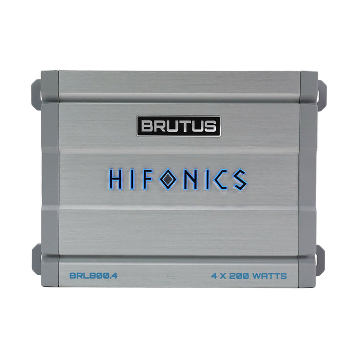 Hifonics BRUTUS BRL800.4 800 Watt Super D Class 4-Channel Car Audio Amplifier