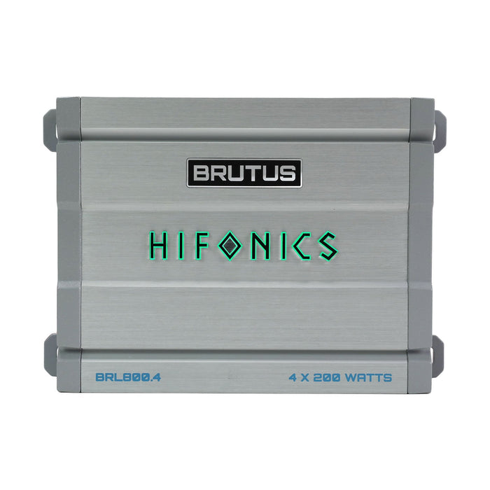 Hifonics BRUTUS BRL800.4 800 Watt Super D Class 4-Channel Car Audio Amplifier