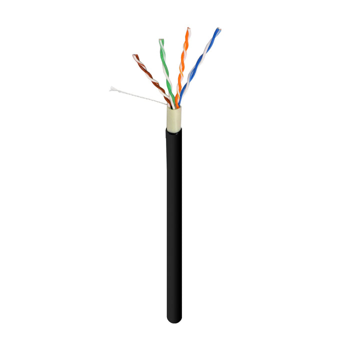 Cat5e 1000ft Unshielded Ethernet Network Cable CCA Outdoor Direct Burial UTP 350Mhz 24AWG