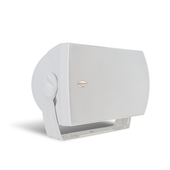 Klipsch CA-650T 6.5" Commercial Indoor/Outdoor 70V/100V 8-Ohm Weather-Resistant Surface Mount Speaker - White
