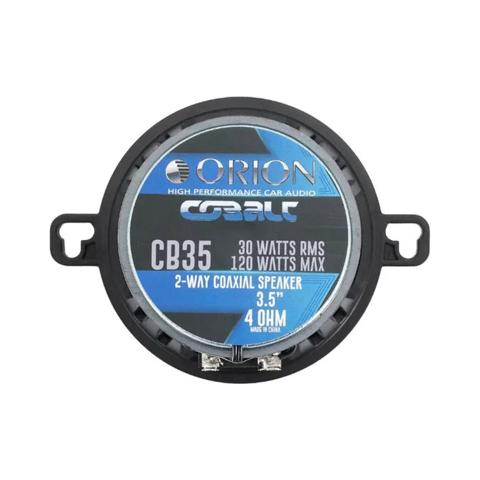 Orion CB35 Cobalt 3.5-inch 2-Way 4 Ohms 120 Watts Car Audio Speakers - Pair