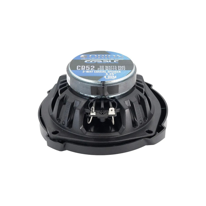Orion CB52 Cobalt 5.25-inch Car Audio 2-Way 4 Ohms 200 Watts Coaxial Speakers - Pair