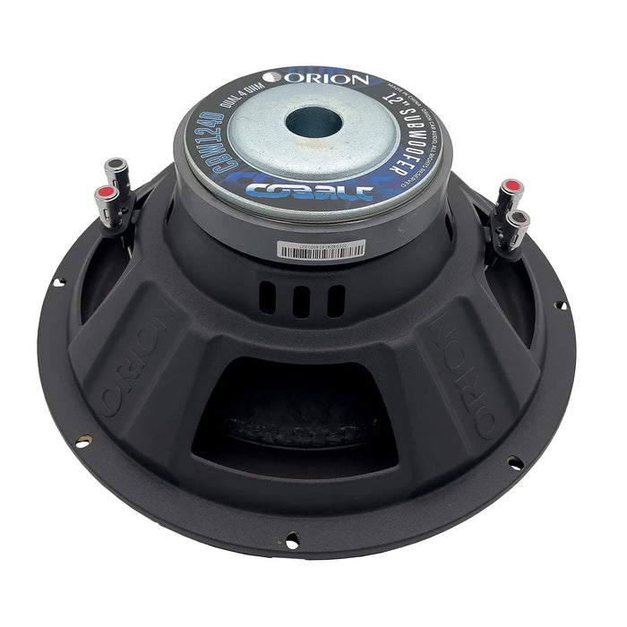 Orion CBW124D Cobalt Series 12" Dual Voice Coil 4 Ohm 1600 Watts Max Car Subwoofer (Each)