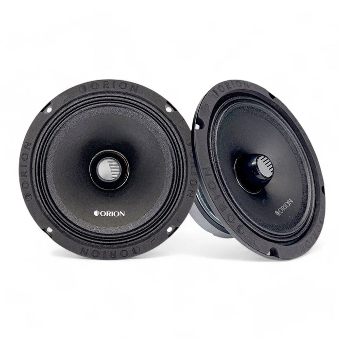 Orion CM654 Cobalt 6.5" Midrange Bullet Speakers 1000 Watts Max Power 4 Ohm Car Audio (Pair)