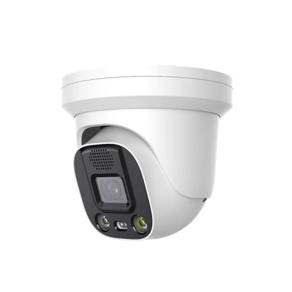 HI-D5LCKL36AD-S 5MP 2-Way IP Camera AI Turret IP67 Built in Mic and Speaker Motion/Human Detection