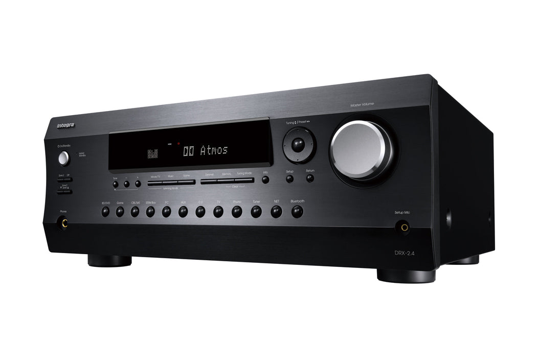 Integra DRX 2.4 8K 7.2-Channel Network AV Receiver with Dolby Atmos, Apple AirPlay, Wi-Fi and Bluetooth - Refurbished