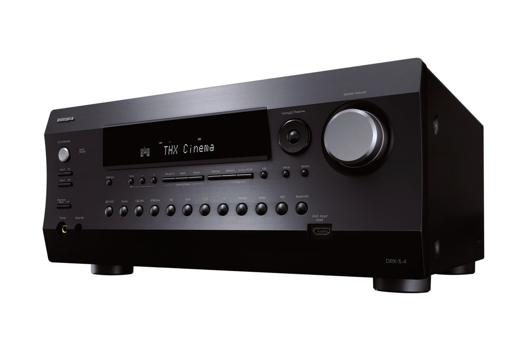 Integra DRX 5.4 9.2-Channel 8K Home Theater Receiver with Dolby Atmos, Apple AirPlay 2, Wi-Fi and Bluetooth - Refurbished