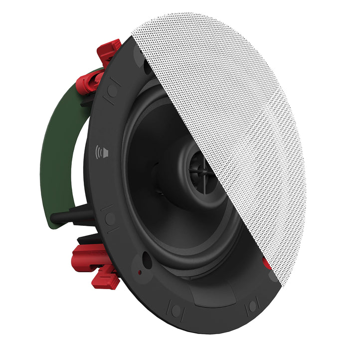 Klipsch DS-160CDT 6.5" 8 Ohms 200W Max Power In-Ceiling Speaker - White (each)