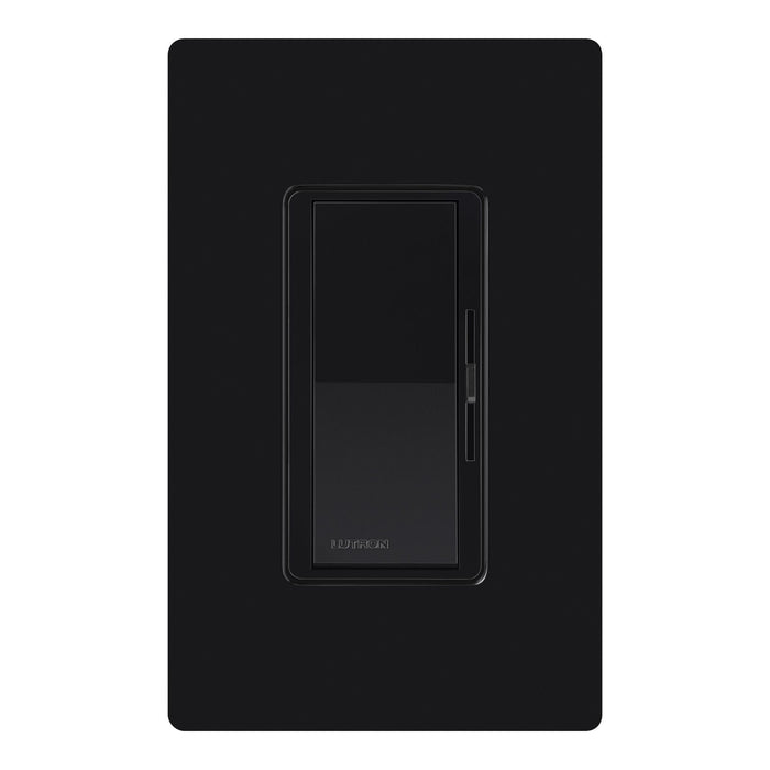 Lutron DVSTV-BL Diva 0-10V Single-Pole LED Dimmer 3-Way 8A 120-277V - Black