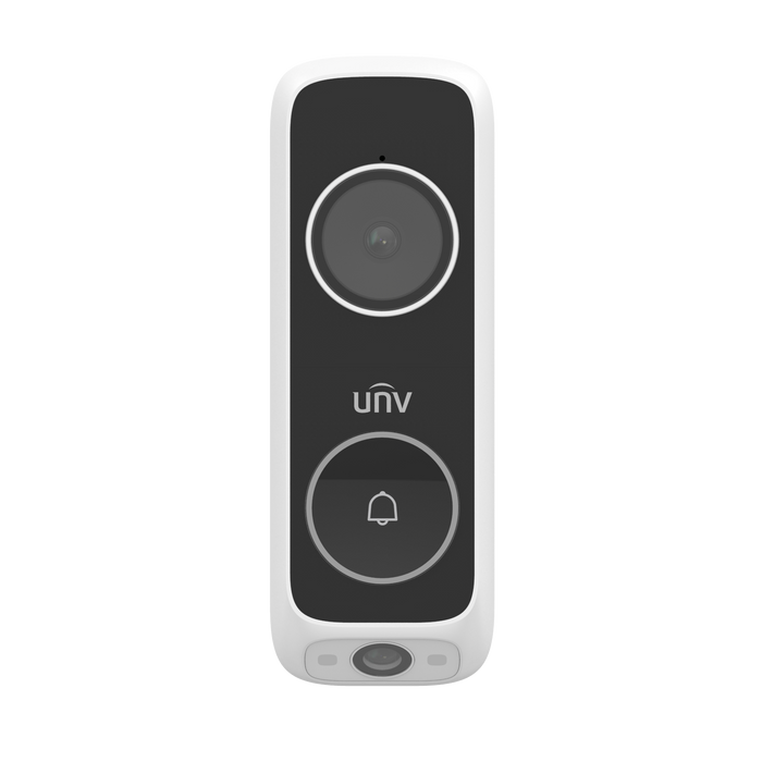 Uniview ED-525B-WB Dual-Lens (3MP-2MP) 8 GB IP65 Video Camera Doorbell