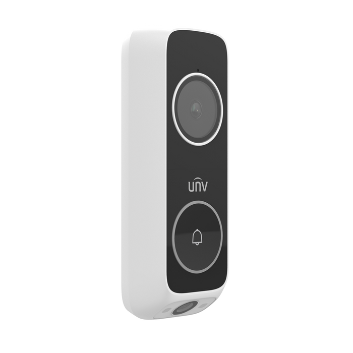 Uniview ED-525B-WB Dual-Lens (3MP-2MP) 8 GB IP65 Video Camera Doorbell
