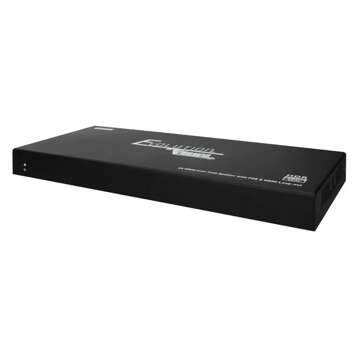 Evolution EV4K70144K 1×4 HDMI 4K@60Hz Splitter over Cat6 Cable with HDMI Loop-out