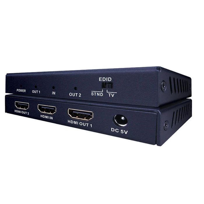 Evolution EVSP4K12 Premium 4K2K@60Hz 2160p UHD 18 Gbps HDMI® 1×2 Splitter