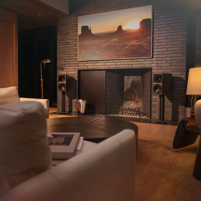 Klipsch The Nines II Dolby Atmos 8" Powered Monitor Speakers with WiFi and Bluetooth - Ebony (Pair)