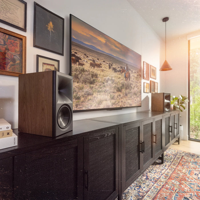 Klipsch The Sevens II Dolby Atmos 6.5" Powered Monitor Speakers with WiFi and Bluetooth - Ebony (Pair)