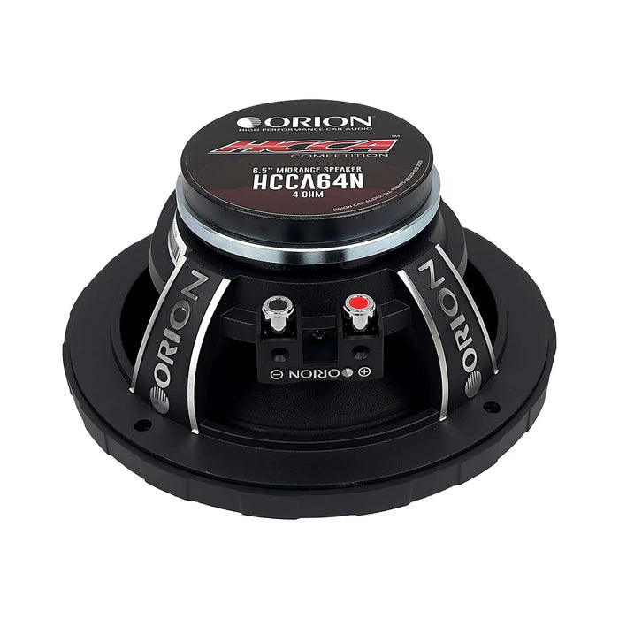 Orion HCCA64N 6.5" 1400W Max Power 4 Ohms Car Midrange Speaker (Pair)