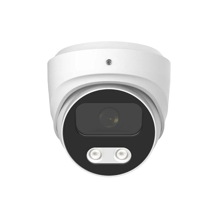 HT-D5SBFPE28-FX 5MP Full Color Turret AHD TVI Camera IP67 Built in Mic Motion/Human Detection