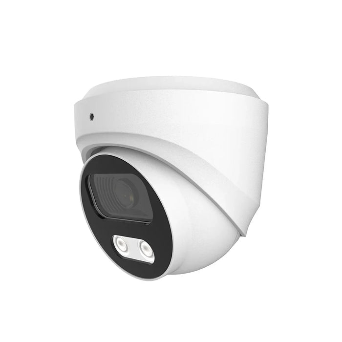 8MP HT-D8SBFKE28-FX Turret HD Analog Camera 2.8mm Lens Full Color AOC 2D-NR, UTC, OSD, With IR-CUT