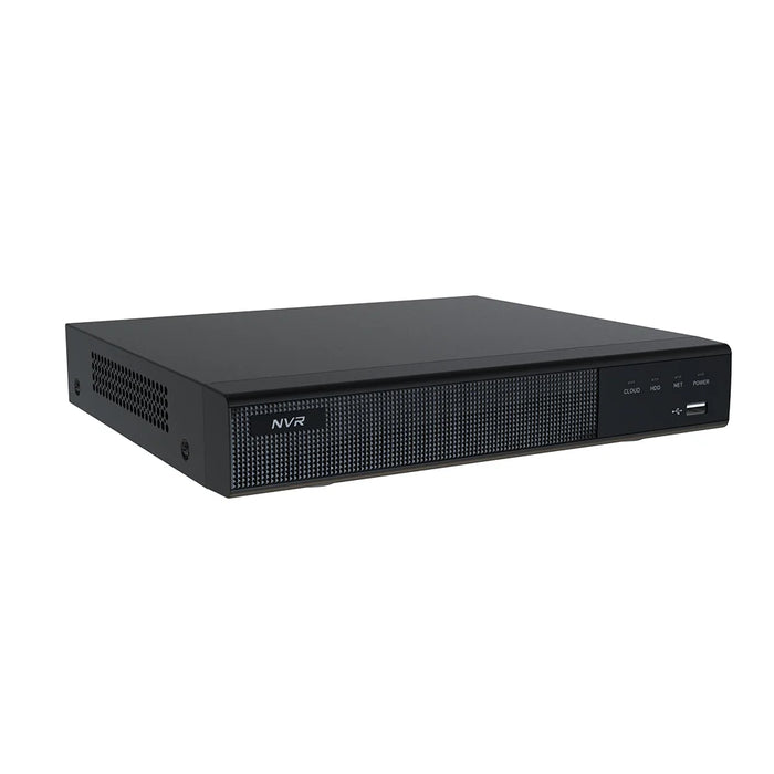 16-Channel 12MP NVR 8 PoE Ports 1X SATA Network Video Recorder with AI Management Function