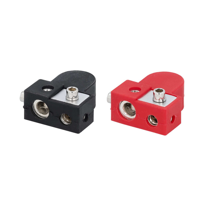 Install Bay IBR146 SAE Top Post Battery Terminal Clamps - 2-Pack