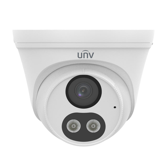 Uniview 5MP 2.8mm HD ColorHunter Fixed Eyeball IP Network Camera with Built-in Mic