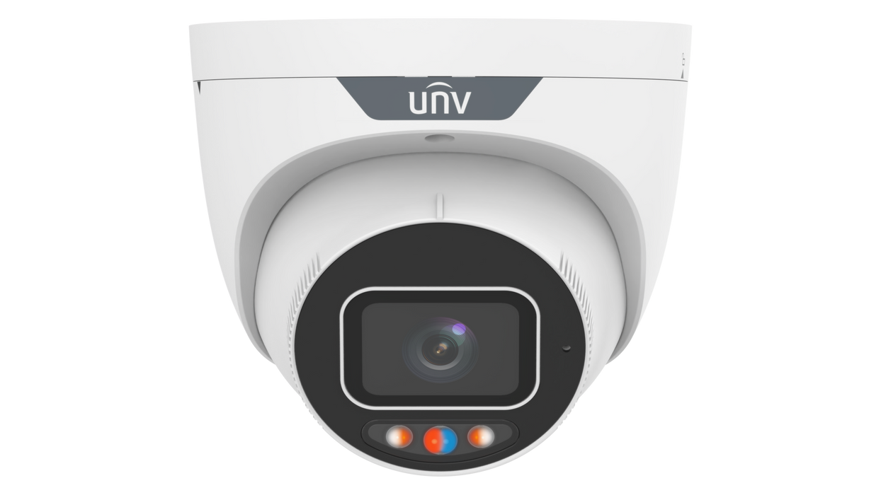 Uniview IPC3635SS-ADF28KMC-I1 5MP Tri-Guard Fixed Dual-light Turret Network Camera