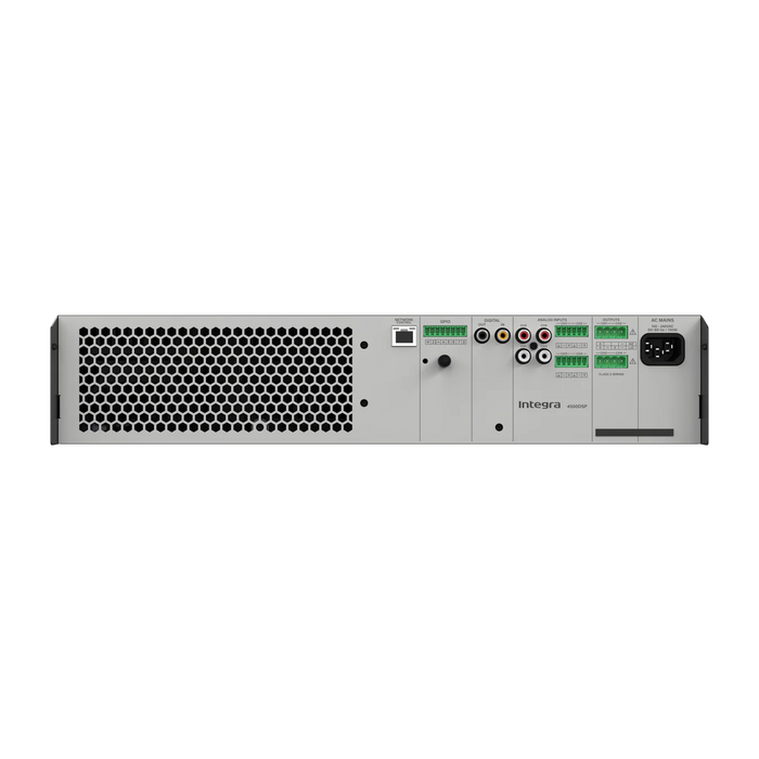 Integra Pro 4500DSP 4-Channel 500W per Channel 70V 8 Ohm Class D DSP Professional Amplifier