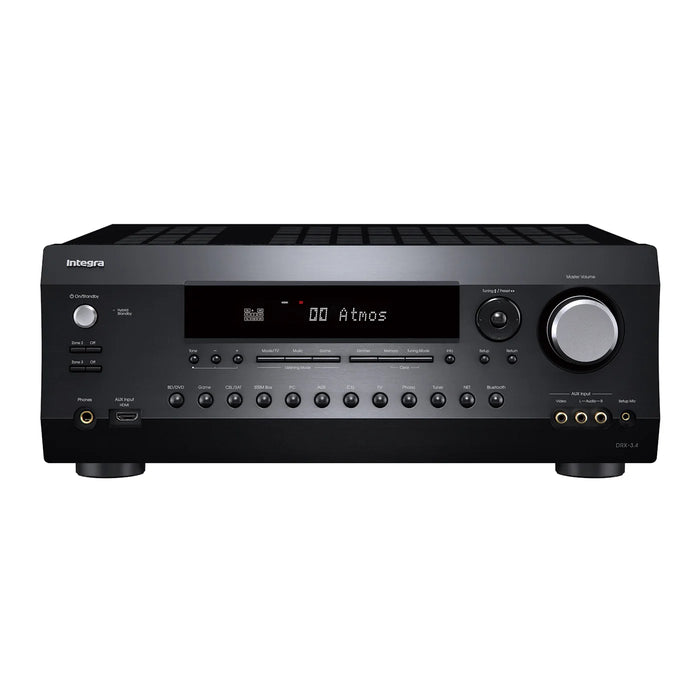 Integra DRX-3.4 9.2-Channel Network AV Receiver with Dolby Atmos, Apple AirPlay, Wi-Fi and Bluetooth - Refurbished