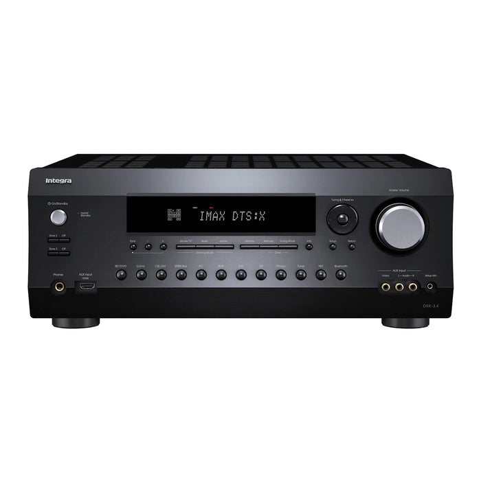 Integra DRX-3.4 9.2-Channel Network AV Receiver with Dolby Atmos, Apple AirPlay, Wi-Fi and Bluetooth - Refurbished