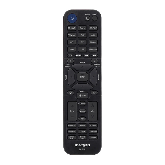 Integra DRX-3.4 9.2-Channel Network AV Receiver with Dolby Atmos, Apple AirPlay , Wi-Fi and Bluetooth