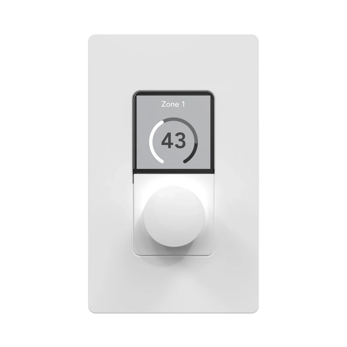 Integra ZC1 Wall Mount Zone Controller Compatible with all Integra Professional Amplifiers - White