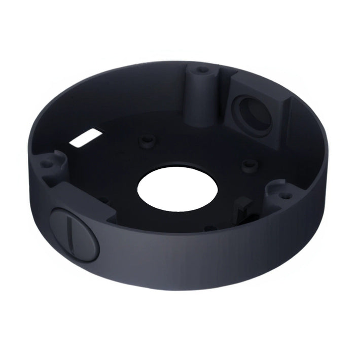 JB-SEB Metal Junction Box for Turret, Dome, and Bullet style Cameras (Black)