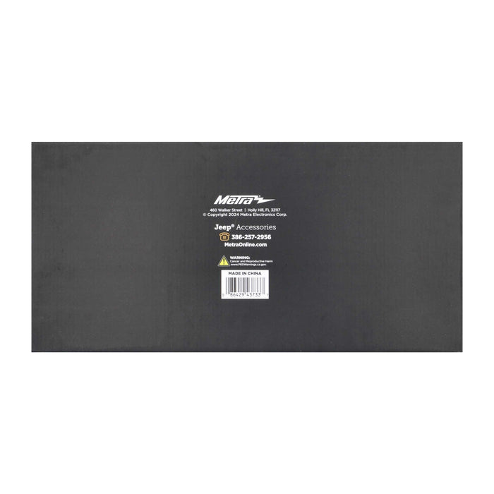 Metra JP-1019 6” to 6.75” Soundbar Speaker Adapter for Jeep® Gladiator JT 2024-Up Wrangler JL 2024-Up