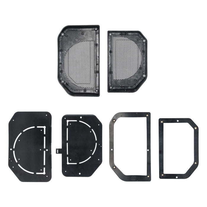 Metra JP-1020 Lower Dash Speaker Grille Cut-ins for Select Jeep Wrangler JL 2024-Up, Gladiator JT 2024-Up (pair)