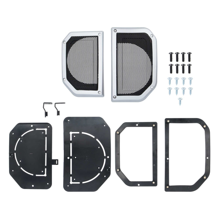 Metra JP-1020 Lower Dash Speaker Grille Cut-ins for Select Jeep Wrangler JL 2024-Up, Gladiator JT 2024-Up (pair)