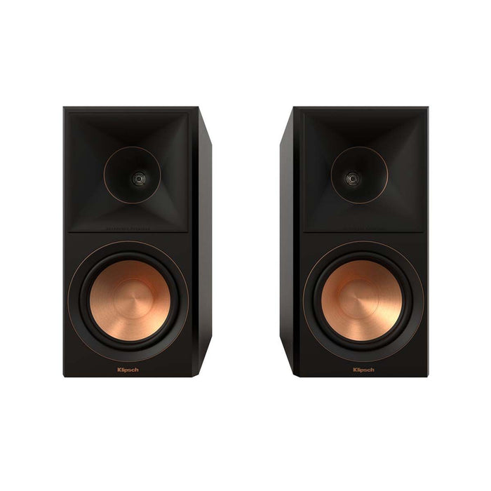 Klipsch RP-600M II Reference Premiere 6.5" 400 Watts Home Audio Bookshelf Speakers (Black, Pair)