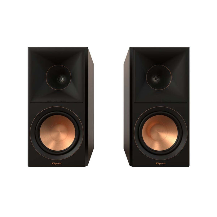 Klipsch RP-600M II Reference Premiere 6.5" 400 Watts Home Audio Bookshelf Speakers (Black, Pair)